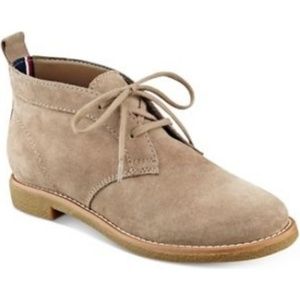 Tommy Hilfiger Blaze oxford booties in BEIGE
